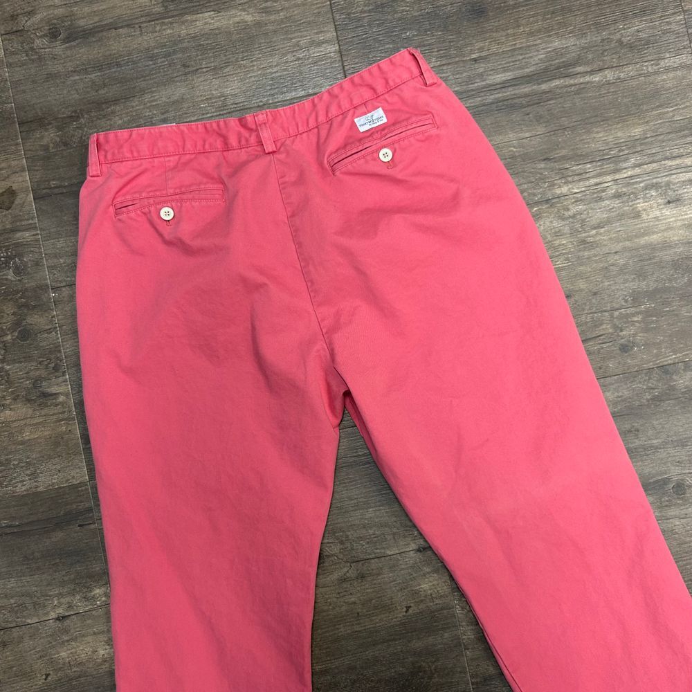 Vineyard Vines Club‎ Pants Chino Men Size 36x30 Pink Cotton (707)